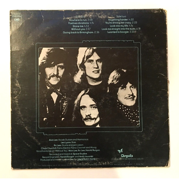 Ten Years After - Positive Vibrations LP 1974 PC 32851 Columbia 12" Vinyl Record - Picture 2 of 7